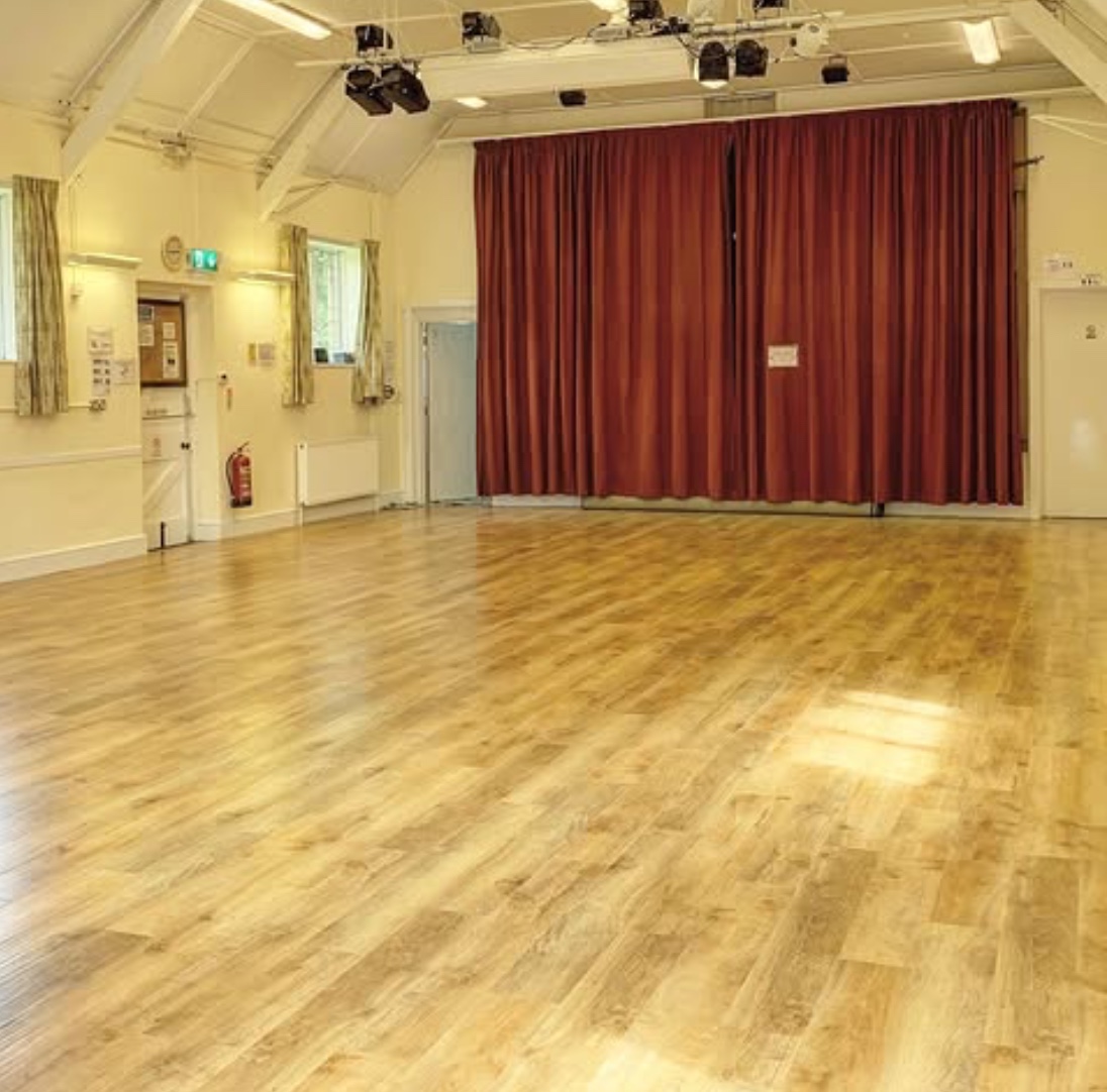 Cleeve Village Hall main hall