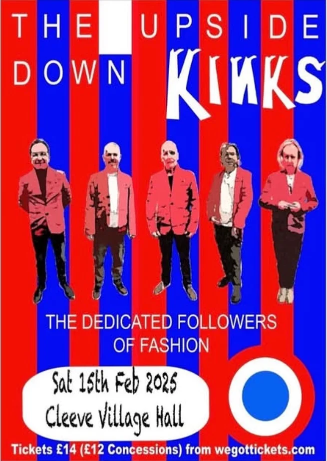 Upside Down Kinks Poster