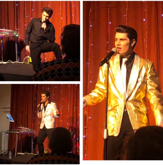 Emilio Santoro as Elvis Photos