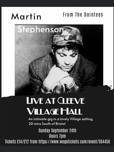Martin Stephenson Poster